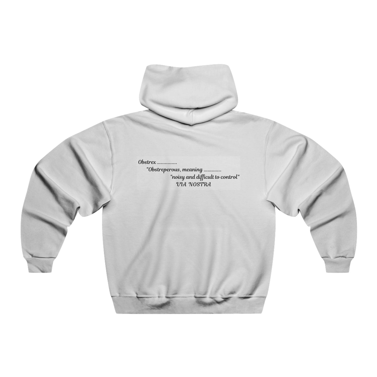 obstrex no control hoodie